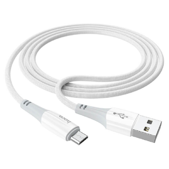 Кабель для зарядки HOCO X70 Ferry charging data cable Micro USB - USB 1м 2.4A Белый