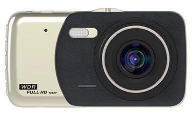 Видеорегистратор автомобильный DVR CT503 1080P с двумя камерами