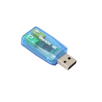 Звуковая карта внешняя USB 3D Sound card 5.1 GBX (000068)