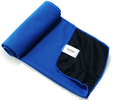 Рушник для спортзалу бамбуковий WK Sport towel WT-TW01 90x30см синій