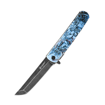 Нож складной для ежедневного использования Flipper Ganzo G626-GS Gray Samurai 216 мм
