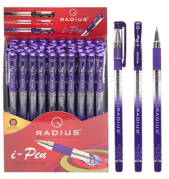 Ручка масляна Radius I-Pen фіолетовий 50/300/1200 шт