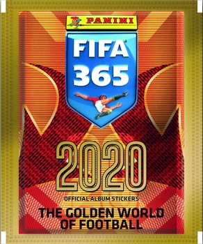 30 пакетиків наклейок Panini FIFA 365 2020