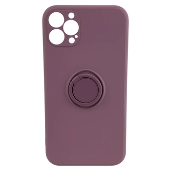 Чехол xCase для iPhone 12 Pro Silicone Case Full Camera Ring Blueberry