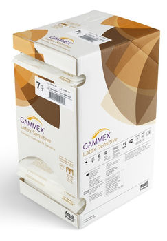 Перчатки хирургические неопудренные латексные Ansell GAMMEX Latex Sensitive размер 6,5