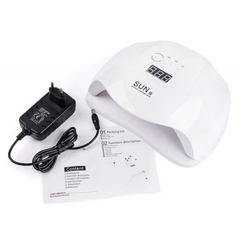 Лампа для маникюра Sun X UV/LED 54W Белая