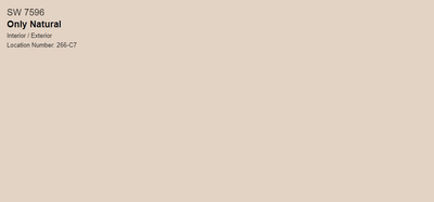 Тестер тонованої фарби DV Avalon Flat Enamel акрил-латексна глибокоматова colorpaint 0.25 л (SW 7596 Only Natural_test)