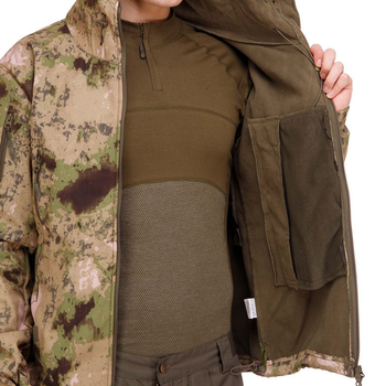 Куртка військова тактична флісова чоловіча тепла SP-Sport ZK-20 розмір L камуфляж Surpat