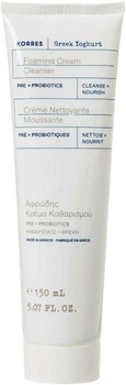Пенка очищающая Korres Foaming Cream Cleanser Greek Yoghurt с греческим йогуртом 150 мл (5203069106453)