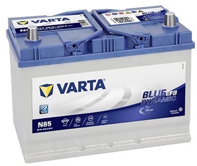 Автомобильный аккумулятор Varta EFB BD Jp 85Ah (N85) R+ (585 501 080) (D31)