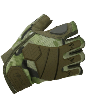 Рукавички тактичні KOMBAT UK Alpha Fingerless Tactical Gloves, L мультікам