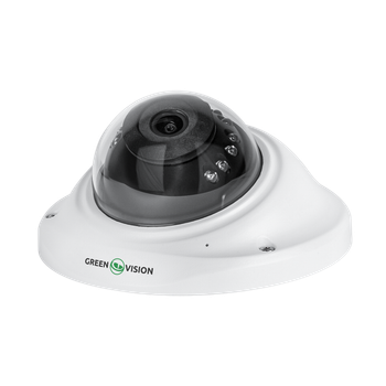 Антивандальна IP-камера GreenVision GV-164-IP-FM-DOA50-15 POE 5MP Lite Білий (11157)