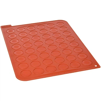 Силиконовый коврик для макаронс 30х40 см, 24 шт Silikomart FD-MAC01/C