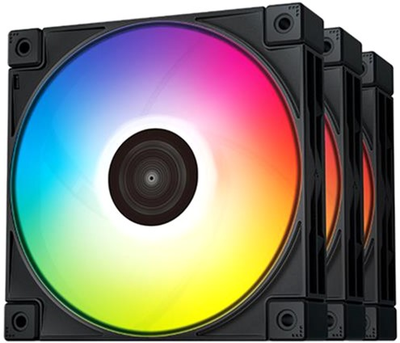 Набор вентиляторов DeepCool FC120-3 in 1 Black (R-FC120-BAMN3-G-1)