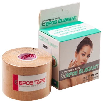 Тейп для лица EPOS TAPE Elegant Q10 с добавлением коэнзима