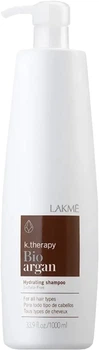 Шампунь с аргановым маслом Lakme K.Therapy Bio Argan Hydrating Shampoo 1 л (8429421430098)