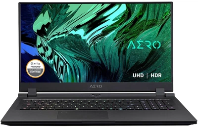 Gigabyte Ноутбук AERO HDR 17.3 UHD 60Hz/Intel i7-11800H/16/1TB/NVD3070Q-8/W11