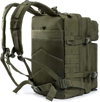 Військовий тактичний рюкзак Molle Army Assault QT&QY 45 літрів 45 x 33 x 30 см Olive