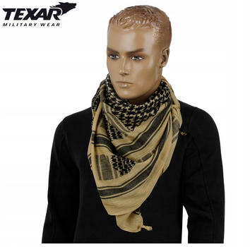 Арафатка защитный шарф BRANDIT Texar 04-PLO-HE-DESERT хлопок койот