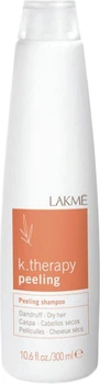 Шампунь проти лупи для сухого волосся Lakme K.Therapy Peeling Dandruff Dry Hair Shampoo 300 мл (8429421437127)