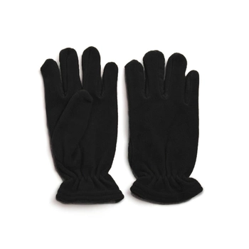 Теплі зимові флісові військові рукавички для армії та військових зсу Чорні
