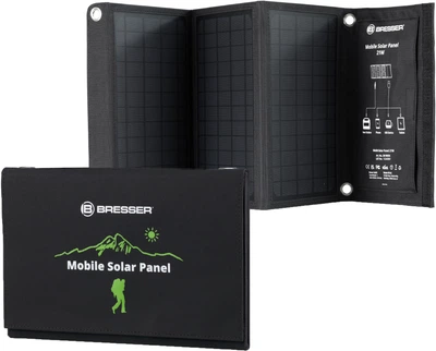 Przenośna panel solarny Bresser Mobile Solar Charger 21 Watt USB DC (930148)