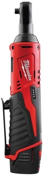 Аккумуляторный гайковерт Milwaukee 1/4" M12 IR-201B 40 Нм (4933441725)