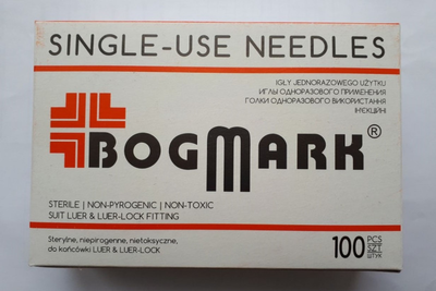 Игла для инъекций мезотерапии Bog Mark 30Gх4 100 штук