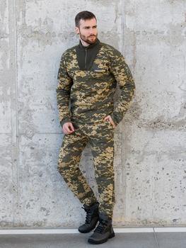 Мужской теплый костюм ZF в стиле милитари камуфляж XL 13595