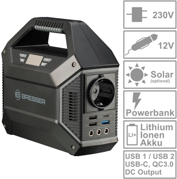 Портативная зарядная станция Bresser Portable Power Supply 100 Watt (930154) 
