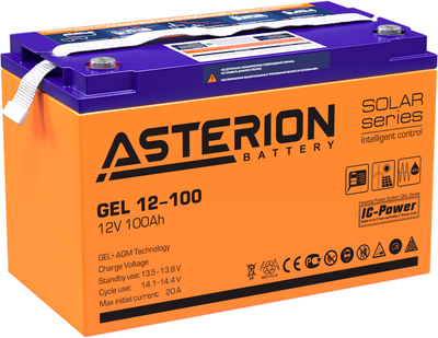 Аккумуляторная батарея Asterion GEL 12-100 ND 12V 100 Ah