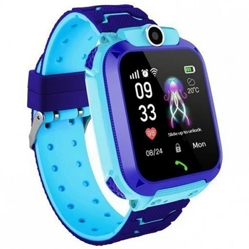 Детские смарт-часы Smart Baby Watch Q12 Blue (swq12_b)