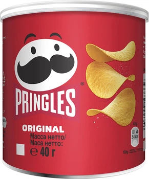 Чипсы Pringles Original Оригинал 40 г (0.04 кг) (5053990107339)