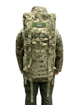 Тактичний рюкзак 60 л піксель ЗСУ ММ14 Кордура Сordura із системою Мolle