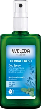 Dezodorant Weleda Świeża ziołowa szałwia 100 ml (4001638099271)