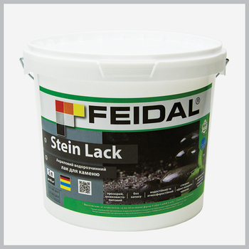 Лак для каменю Feidal Stein Lack шовковисто-матовий 5 л