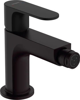 Змішувач HANSGROHE Rebris S для біде з донним клапаном pop-up, Matt Black (72210670)