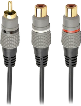 Кабель (переходник) Mini Jack мм - 3 x RCA (тюльпаны), м