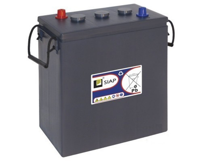 Аккумулятор гелевый Siap 3 GEL 6v 250Ач (Черный) АКБ