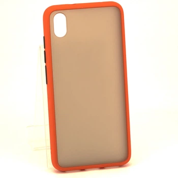 Чехол Matteframe для Xiaomi Redmi 7A бампер матовый противоударный Красный