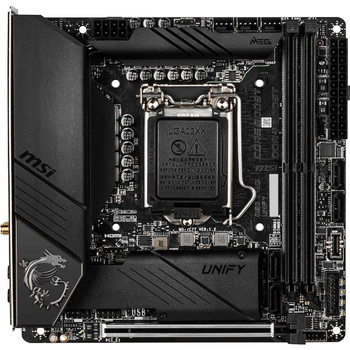 Материнская плата MSI MEG Z490I Unify (s1200, Intel Z490, Mini-ITX)