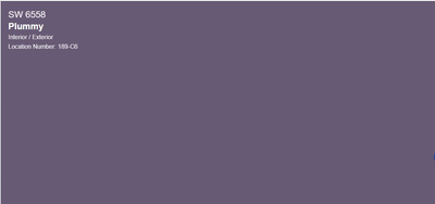 Тестер тонованої фарби DV Avalon Flat Enamel акрил-латексна глибокоматова colorpaint 0.25 л (SW 6558 Plummy_test)