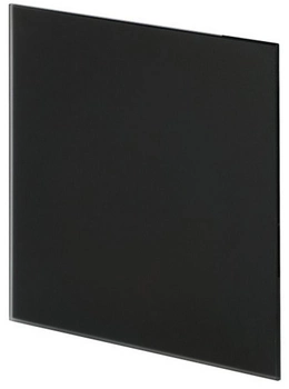 Крышка к вентилятору Awenta Trax PTGB100M Black Matte Glass