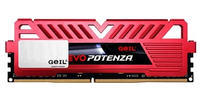 Модуль памяти DDR4 16GB/2666 Geil Evo Potenza Red (GPR416GB2666C19SC)