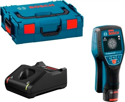 Универсальный детектор Bosch Professional D-tect 120 + 1 акб GBA 12V 2.0Ah + ЗУ GAL 12V-40 (0601081301)