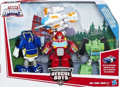 Ігровий набір Ботів - рятувальників Transformers Rescue Bots - Heatwave, Chase, Blades и Boulder (B5581)