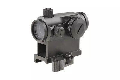 Коліматор Theta Optics Compact III Reflex Sight Replica (High-Profile + Low-Profile Mounts) Black