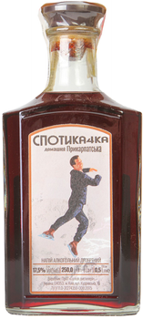 Напій алкогольний Прикарпатський десертний "Спотикачка домашня Прикарпатська" 0.5 л 17.5% (4820094252446)