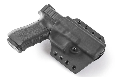 Поясная пластиковая (кайдекс) кобура A2TACTICAL для Glock черная (KD51)