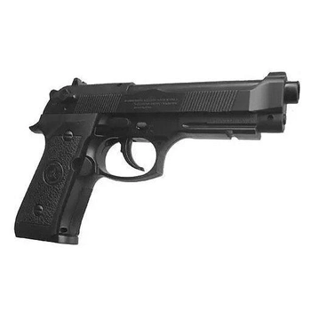 Пневматический пистолет WinGun 302 Beretta 92 пластик газобаллонный CO2 120 м/с Винган Беретта